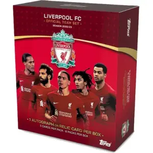 2022-23 TOPPS Liverpool FC Official Team Set