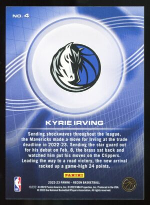 2022-23 Panini Recon Kyrie Irving Holo Red /199