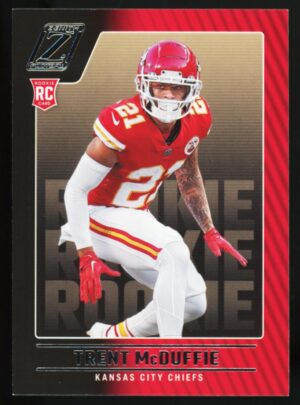 2022 PANINI ZENITH FOOTBALL TRENT McDUFFIE #144 BASE RC KANSAS CITY CHIEFS