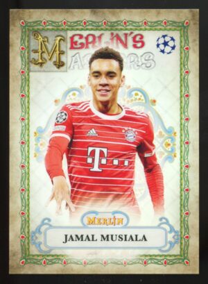 2022-23 Topps Merlin UEFA Club Competitions Merlin's Masters Jamal Musiala #MM-5