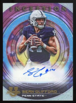 2022-23 Bowman Inception University Auto Sean Clifford #BIA-SCD Auto