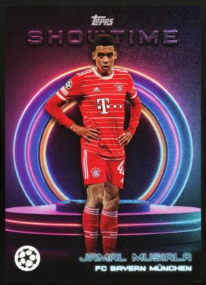 2022-23 Topps UEFA Club Competitions Showtime Jamal Musiala