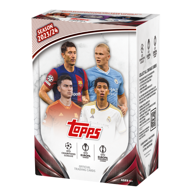 TOPPS UEFA CLUB COMPETITIONS 2023/24 Value Boxes - US Style