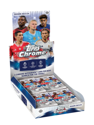 2023-24 Topps Chrome UEFA Club Competitions - Hobby Box