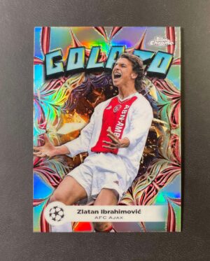 2023-24 Topps Chrome UEFA Soccer Golazo Zlatan Ibrahimovic #GL-15