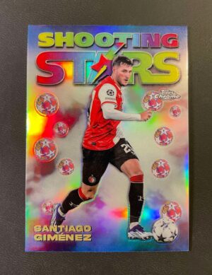 2023-24 Topps Chrome UEFA 1998 Shooting Stars #98-11 Santiago Gimenez