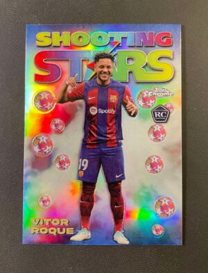 2023-24 Topps Chrome UEFA 1998 Shooting Stars #98-7 Vitor Roque