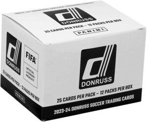 2023/24 Panini Donruss Soccer Jumbo Box 12 Pack-Value Pack(PINK DIAMOND FAT PACK) 1 Box med 12 Pakker