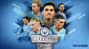 23/24 DAKA MANCHESTER CITY INEFFABLE SOCCER CARD