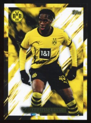 2023-24 Topps Borussia Dortmund VERNISSAGE Jamie Bynoe-Gittens #BVBV-19