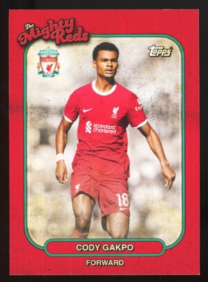 2023-24 Topps Liverpool Team Set Cody Gakpo The Mighty Reds #26