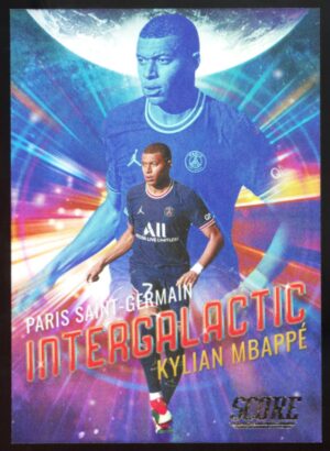 2021-22 FIFA Score Soccer Kylian Mbappe Intergalactic SSP Case Hit