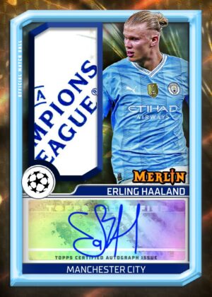 2023-24 Topps Merlin UEFA Club Competitions - Hobby Box