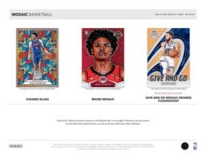 2023/24 Panini Mosaic Basketball NBA Blaster Box