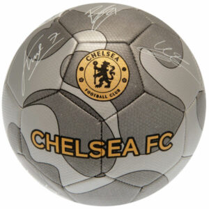 Chelsea FC Camo Fodbold m. Autografer - Str. 5