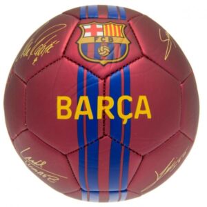 FC Barcelona Phantom Fodbold m. Autografer - Str. 5