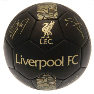 Liverpool FC Gold Phantom Fodbold m. Autografer - Str. 5