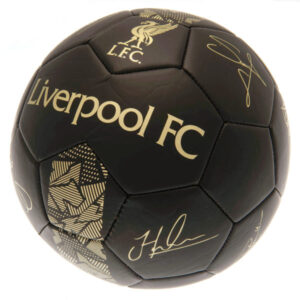 Liverpool FC Gold Phantom Fodbold m. Autografer - Str. 5