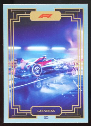 Topps F1 Turbo Attax 2024 - LAS VEGAS GRAND PRIX 2023 Circuit Art Foil #336