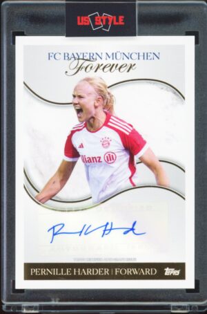 2024 Topps Bayern Munchen Forever Pernille Harder #WA-PH Auto