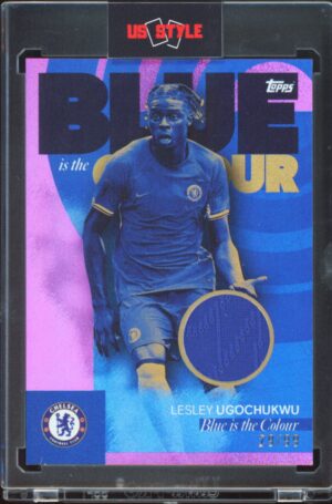 2023-24 Topps Chelsea Team Set - Lesley Ugochukwu #BR-LU - Relic/Worn - Player Worn Pink /99