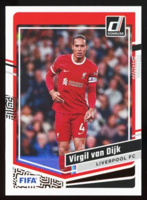 2023-24 Donruss Soccer FIFA #100 Virgil van Dijk