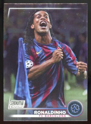 2022-23 Topps Stadium Club Chrome UEFA Club Competitions Ronaldinho #10