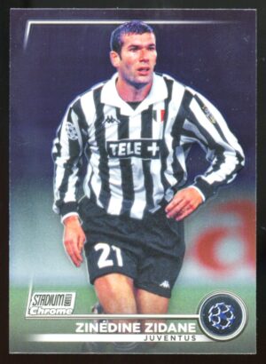 2022-23 Stadium Club Chrome UEFA Club Competitions Zinédine Zidane #5