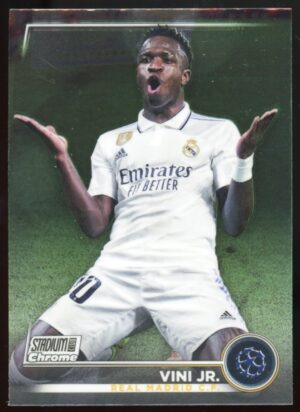 2022-23 Topps Stadium Club Chrome UEFA Competitions Vinicius Junior Vini Jr #51