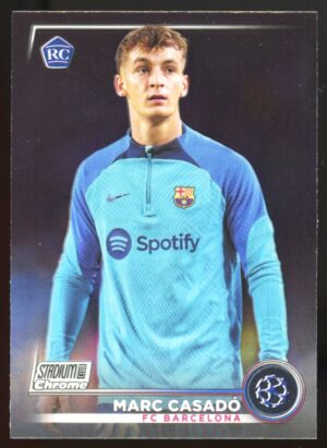 2022-23 Topps Stadium Club Chrome UEFA Competitions Marc Casadó #55