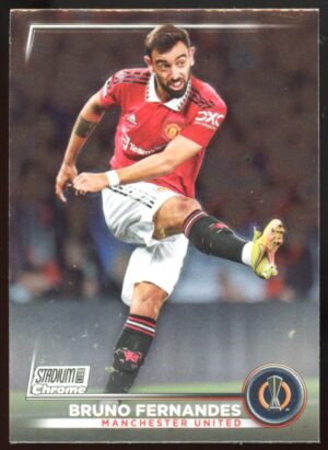 2022-23 Topps Stadium Club Chrome UEFA Competitions Bruno Fernandes #81