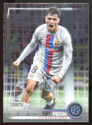 2022-23 Topps Stadium Club Chrome UEFA Competitions Pedri #62