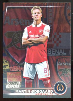 2022-23 Topps Stadium Club Chrome UEFA Competitions Martin Ødegaard #87