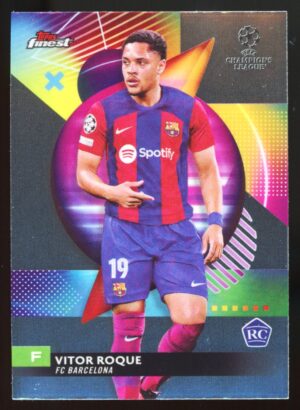 2023-24 Topps Finest UEFA Club Competitions Vitor Roque #125 RC