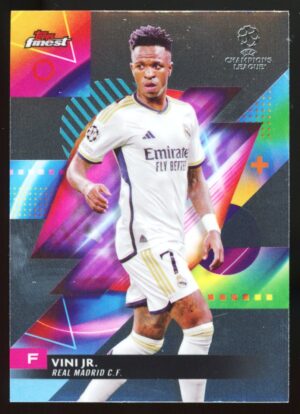 2023-24 Topps Finest UEFA Club Competitions VINI JR. #75