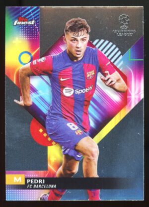 2023-24 Topps Finest UEFA Club Competitions Pedri #36