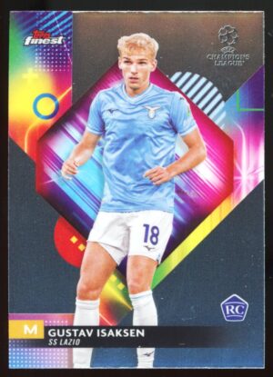 2023-24 Topps Finest UEFA Club Competitions Gustav Isaksen #140