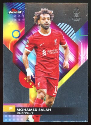 2023-24 Topps Finest UEFA Club Competitions Mohamed Salah #82