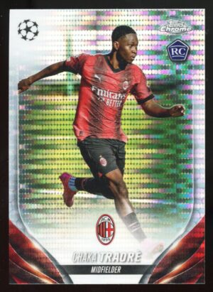 23-24 Topps Chrome UEFA Chaka Traorè RC Pulsar #25