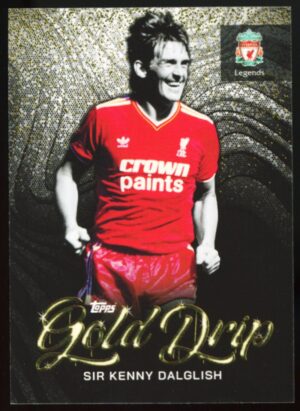 2022-23 Liverpool FC Team Set Gold Drip Sir Kenny Dalglish #47