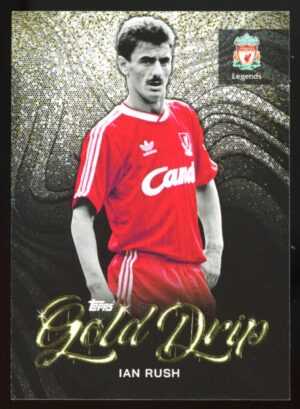 2022-23 Liverpool FC Team Set Gold Drip Ian Rush #48