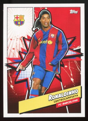 2023-24 Topps FC Barcelona Fan Set Heroes Ronaldinho #BARH-3