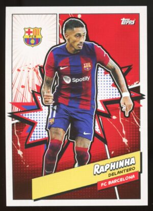 2023-24 Topps FC Barcelona Fan Set Heroes Raphinha #BARH-10