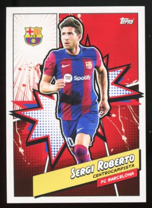 2023-24 Topps FC Barcelona Fan Set Heroes Sergi Roberto #BARH-8