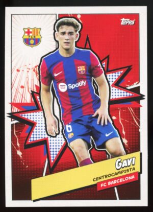 2023-24 Topps FC Barcelona Fan Set Heroes GAVI #BARH-5