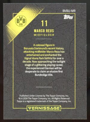 2023-24 Topps BVB Vernissage Marco Reus #BVBU-MR Unbreakable