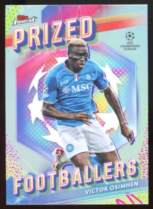 2023-24 Finest UEFA Club Competitions Victor Osimhen #PF-16 Prized Footballers