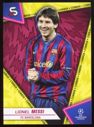 2023-24 Topps UCC Superstars - Common (Yellow) Messi #191