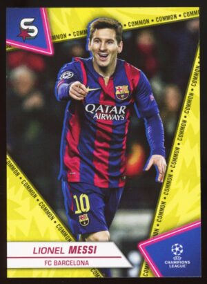 2023-24 Topps UCC Superstars – Common (Yellow) Messi #191