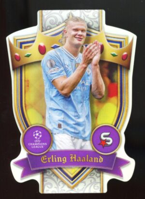 2023-24 Topps Super Stars Royal Erling Haaland #ROY-2 Manchester City